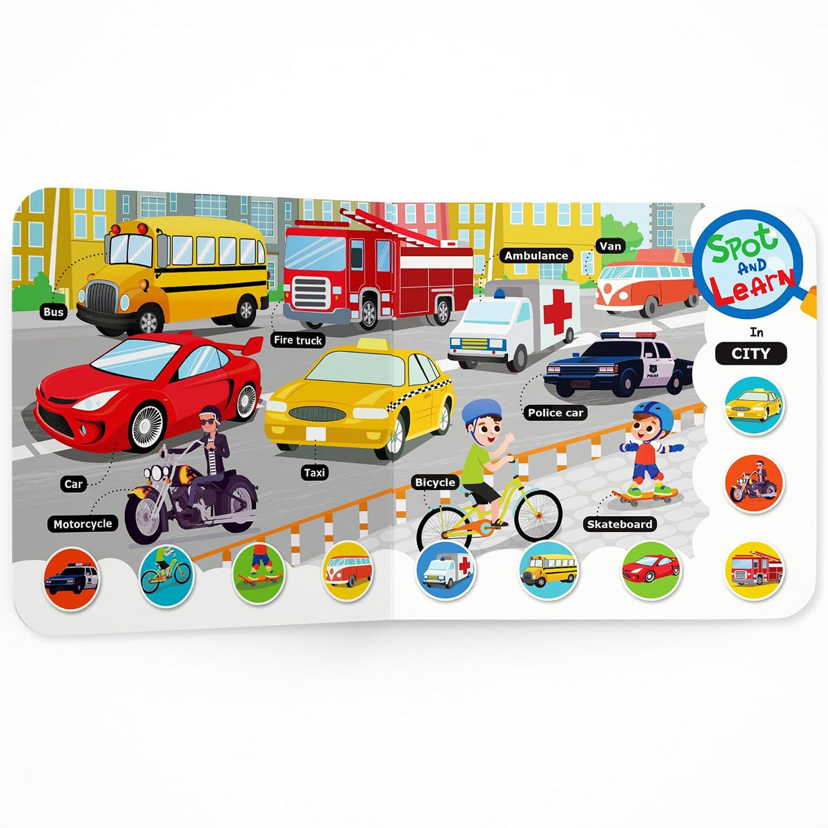 Spot and Learn with Pictures: Things tha