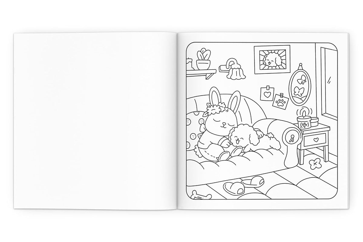 Cozy moments - Cozy Coloring Book