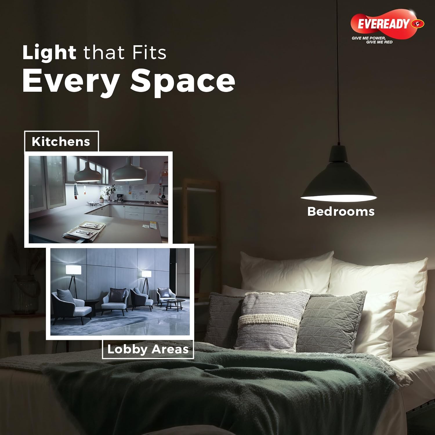 Eveready NEO 12W Emergency LED Bulb – 6500K Cool White, Fast Charging