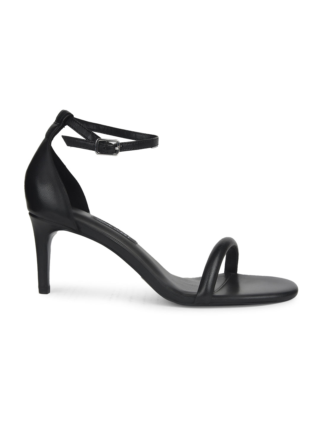 Nine West Women Ankle-Strap Kitten Heel Sandal - Black - View 2