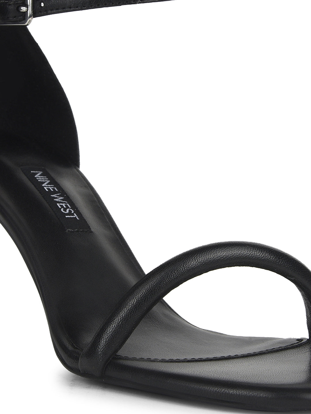 Nine West Women Ankle-Strap Kitten Heel Sandal - Black - View 5