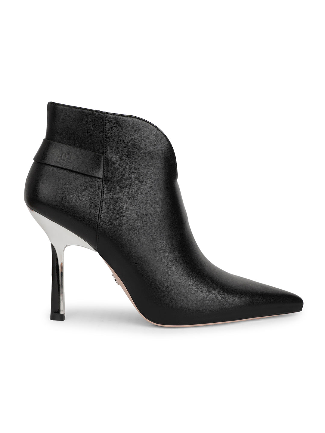Nine West Women Pointed-Toe Kitten Heel Ankle Boot - Black - View 2