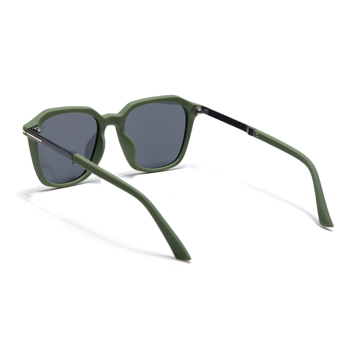 Eyejack Green Square Sunglasses for Men and Women - view 6