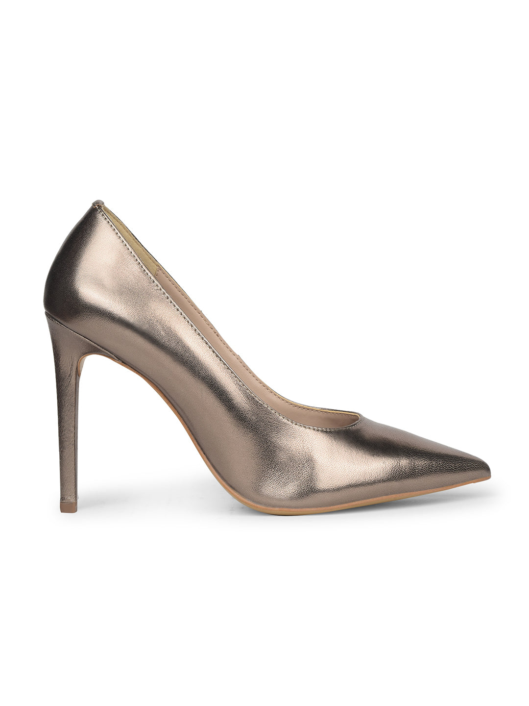Nine West Women Pointed-Toe Stiletto Heel Pump - Gunmetal - View 2