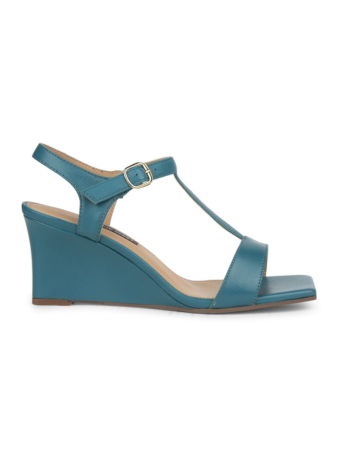 Nine West Women's Dark Green Wedge Heel Sandals - Dark Green