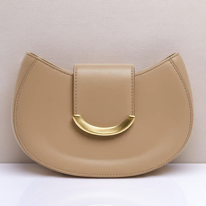 Mini Sling Bag with Gold Accent