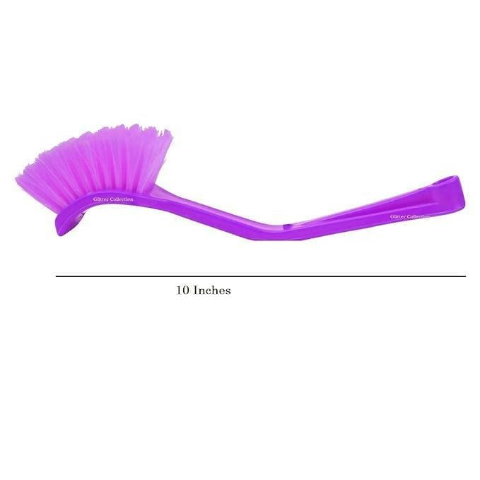 Sink Wash Basin Cleaning Brush for Kitchen Handle Brush (Pack of 4) - HalfPe