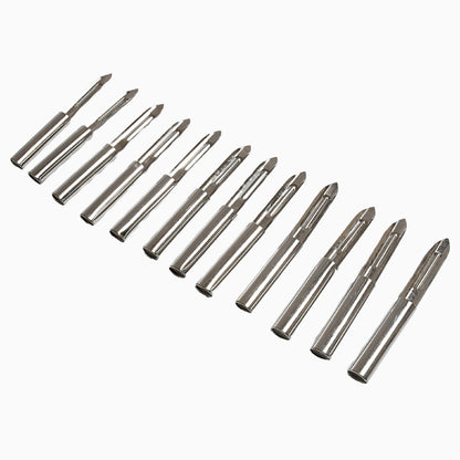 Multi-purpose Stainless Steel Peeler With Handle For Vegetables Potato Peeler Carrot Grated Suitable For Peeling And Shredding Fruit And Vegetables Kitchen Accessories Piller (12 Pcs Set)