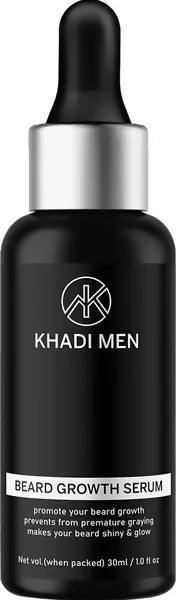 Khadi Men Beard Hair Growth Serum-30ml - HalfPe