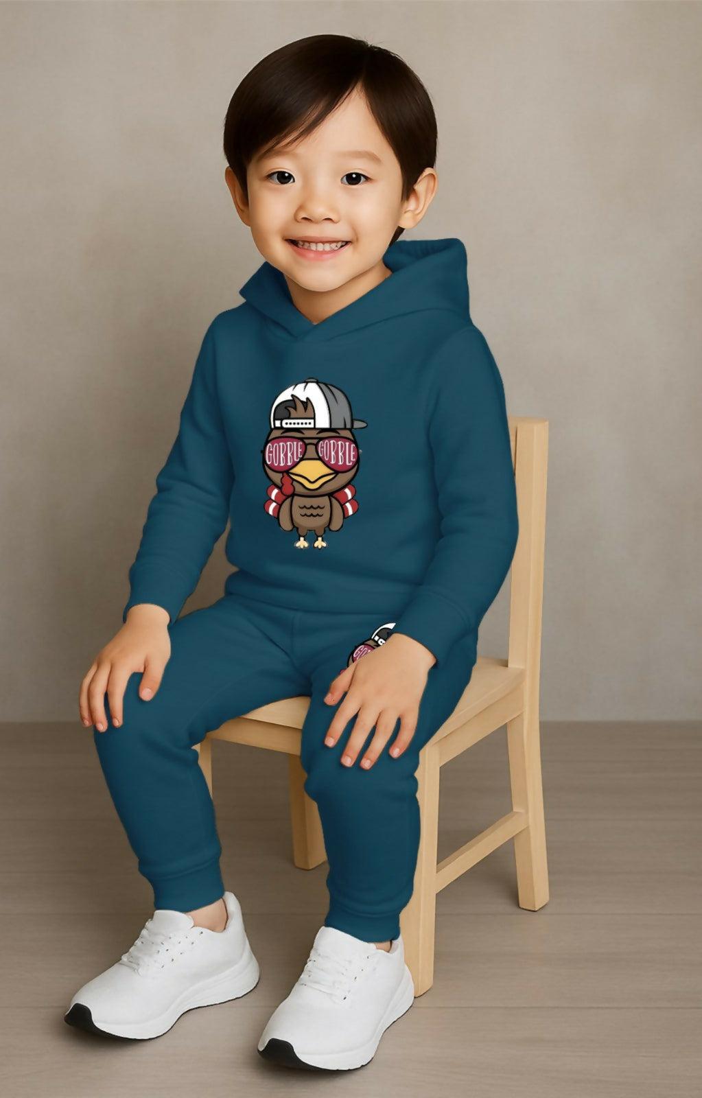 Modern Kids Sweatshirt and Pant Set - Comfortable Cotton Blend Casual Wear Luck Fashion