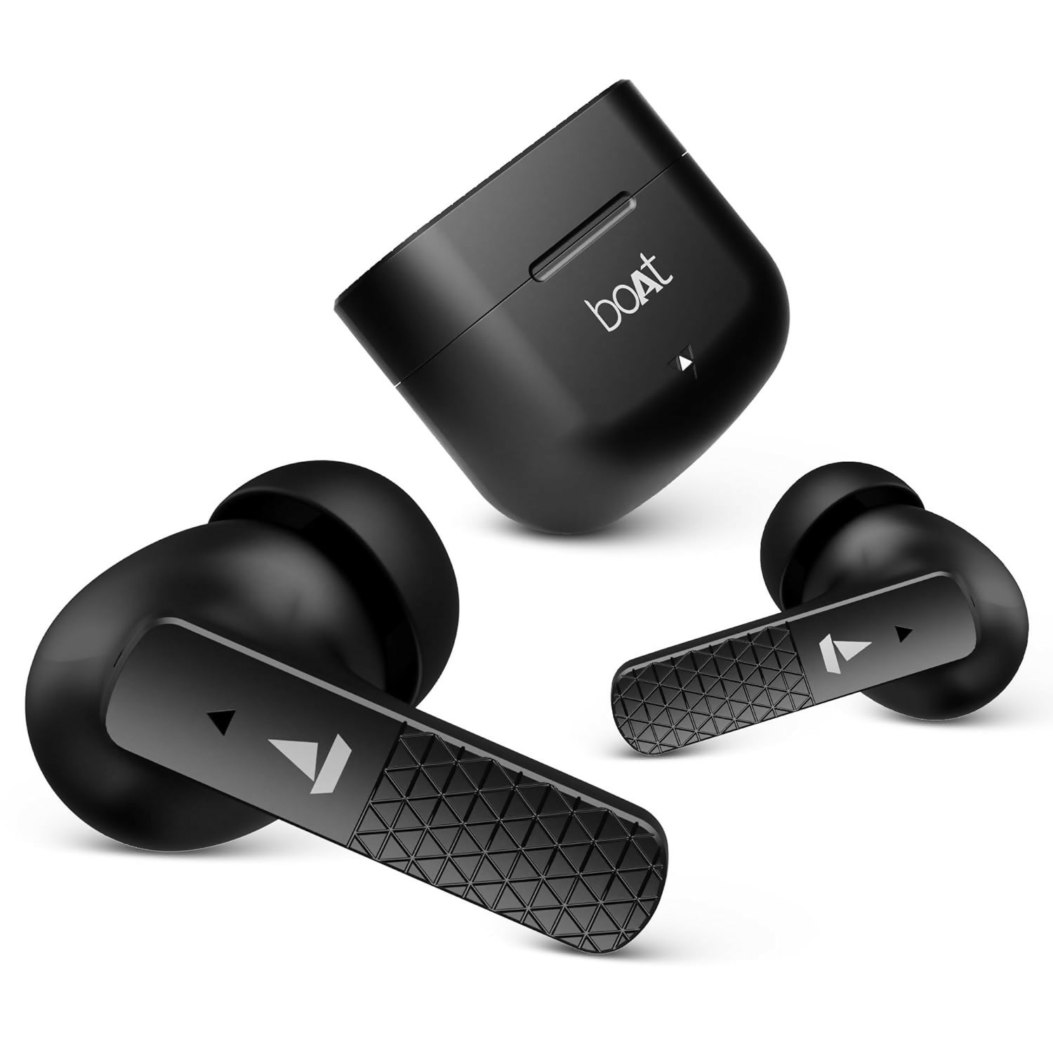 Boat Airdopes Primo in Ear HeadphoneTWS Earbuds with 45 Hours Playback, Fast Charge, Beast Mode, Dual Mics Enx, IPX Bluetooth Earbuds(Active Black)