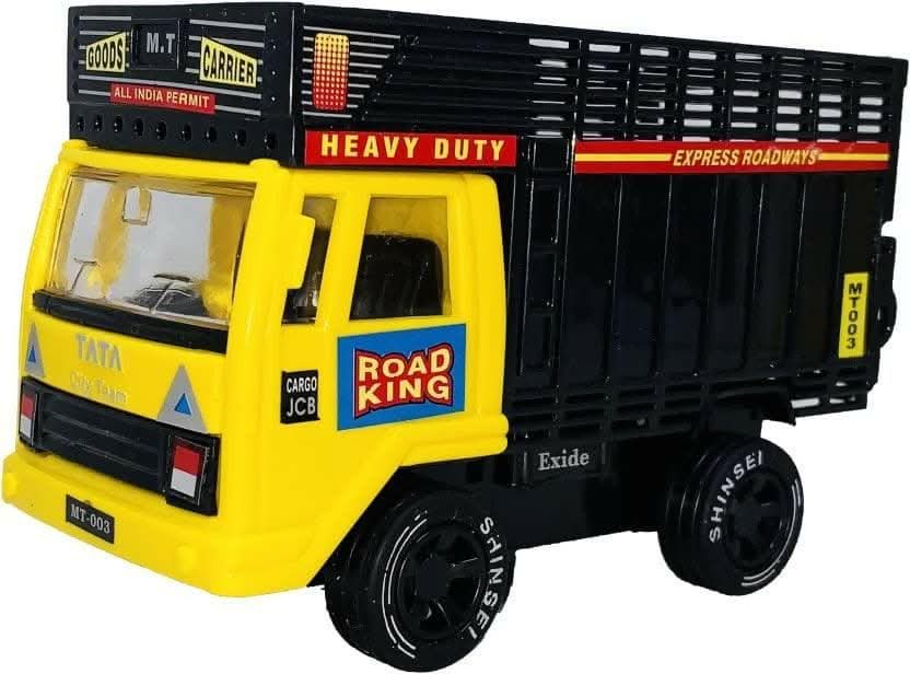 Plastic Pull Back Truck Toy For Kids - HalfPe