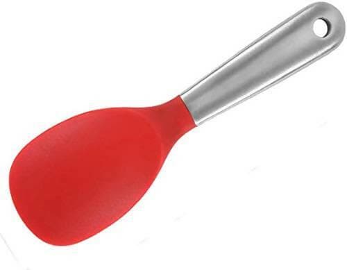 P-plus international stainless steel silicone rice spoon - HalfPe