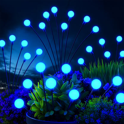 Solar LED Fiber Optic Garden Light  for Waterproof Outdoor Decorative Path Lamp with Auto On/Off Sensor (1 Pc)