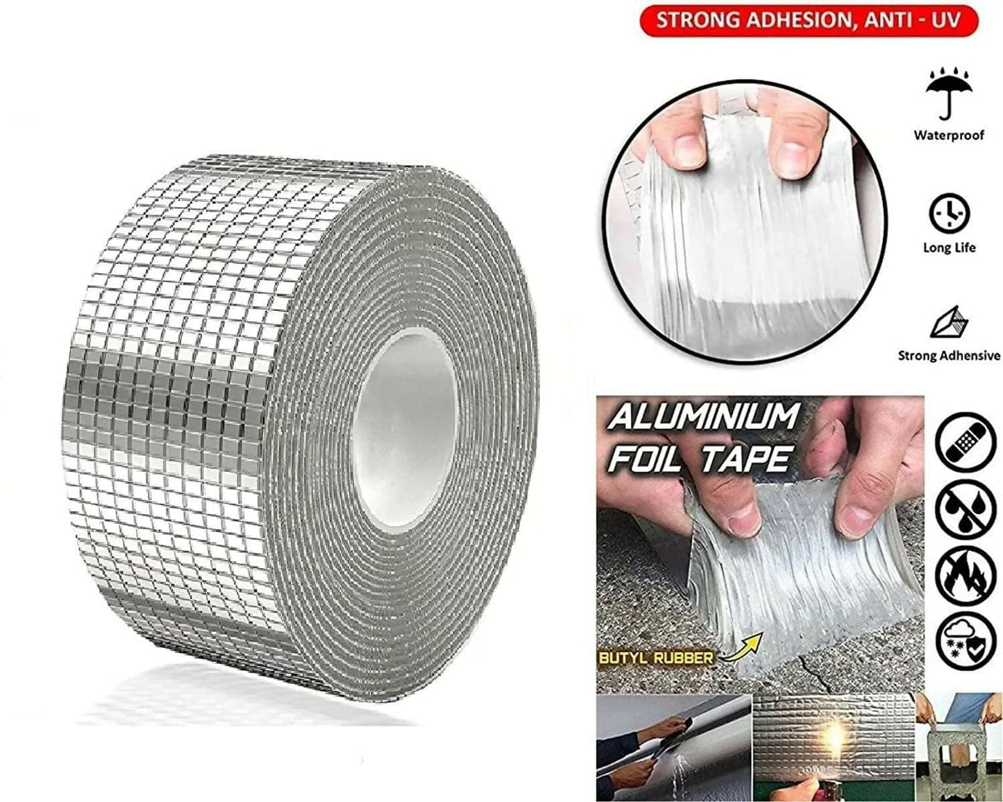 Waterproof Tape Leakage proof Aluminum Tape - HalfPe