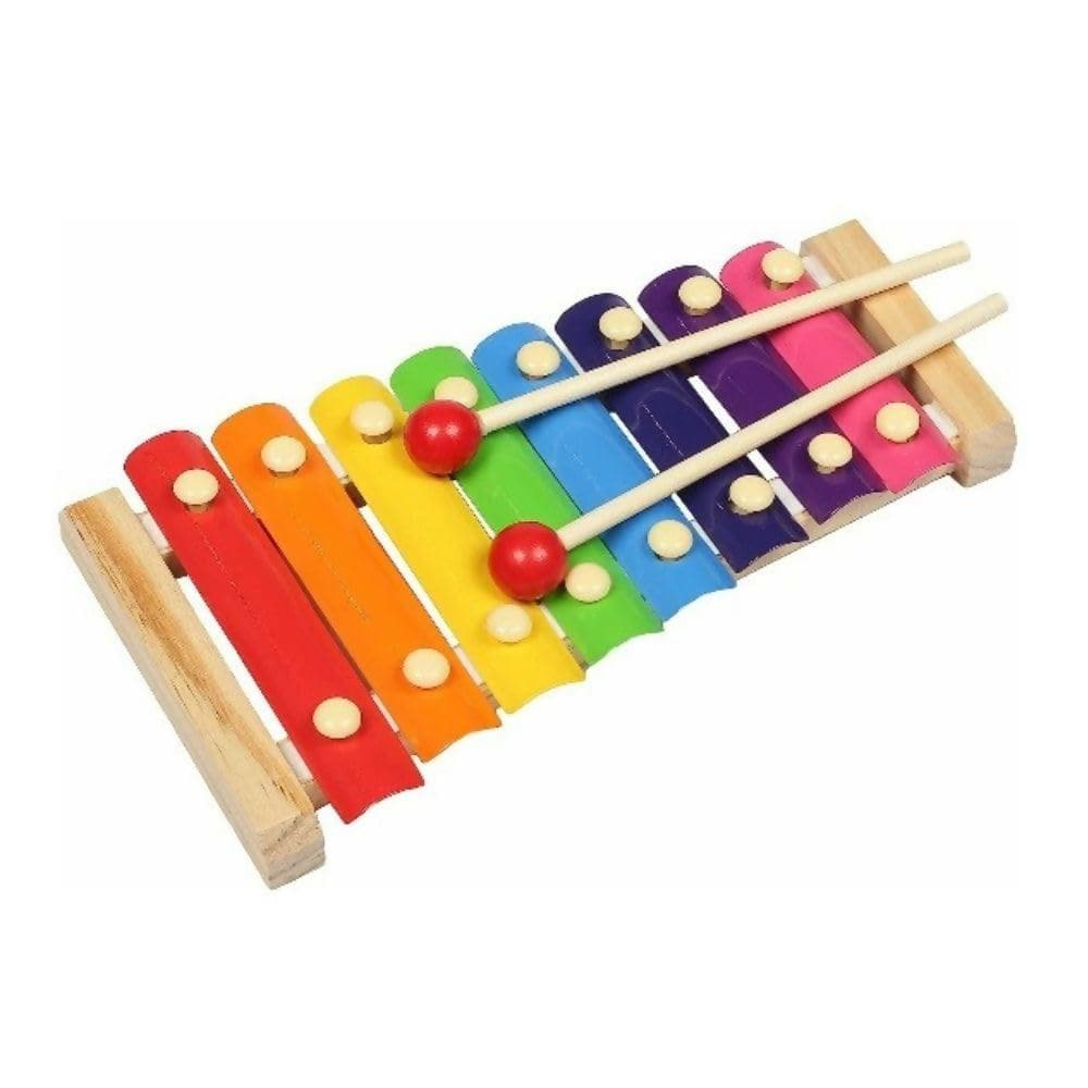 Wooden Xylophone Musical Toy (Multicolor) - HalfPe