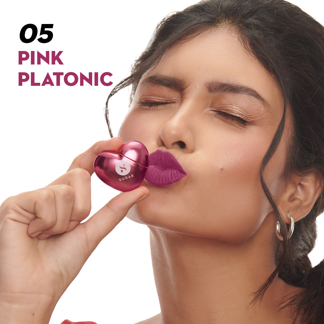 SUGAR La La Love 18Hr Liquid Lipstick 05 Pink Platonic (Blister) 399