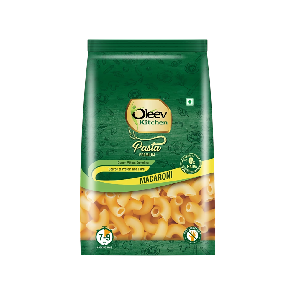 Oleev Kitchen No Maida Durum Wheat Macaroni 400g