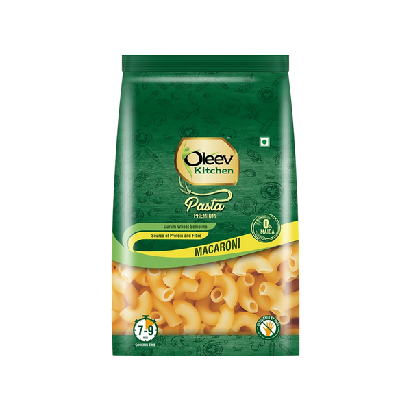 Oleev Kitchen No Maida Durum Wheat Macaroni 400g