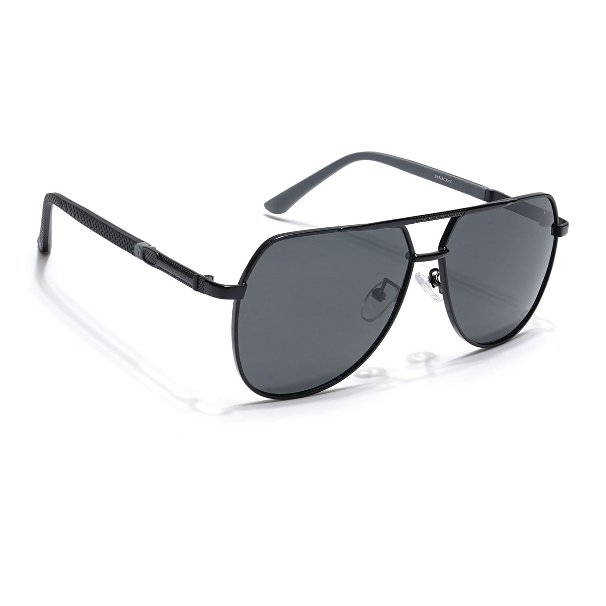 Eyejack Black Aviator Sunglasses for Men and Women - Style L839 - view 3