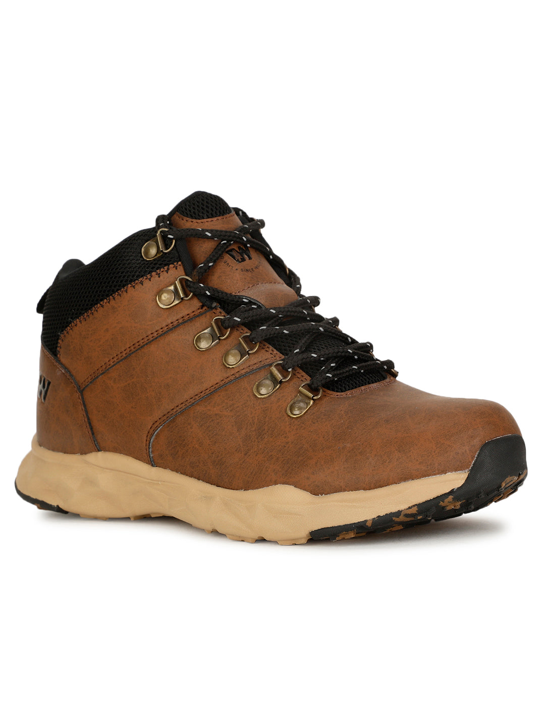 Weinbrenner Men Brown Casual Ankle Length Lace-up Boots - Brown - View 1