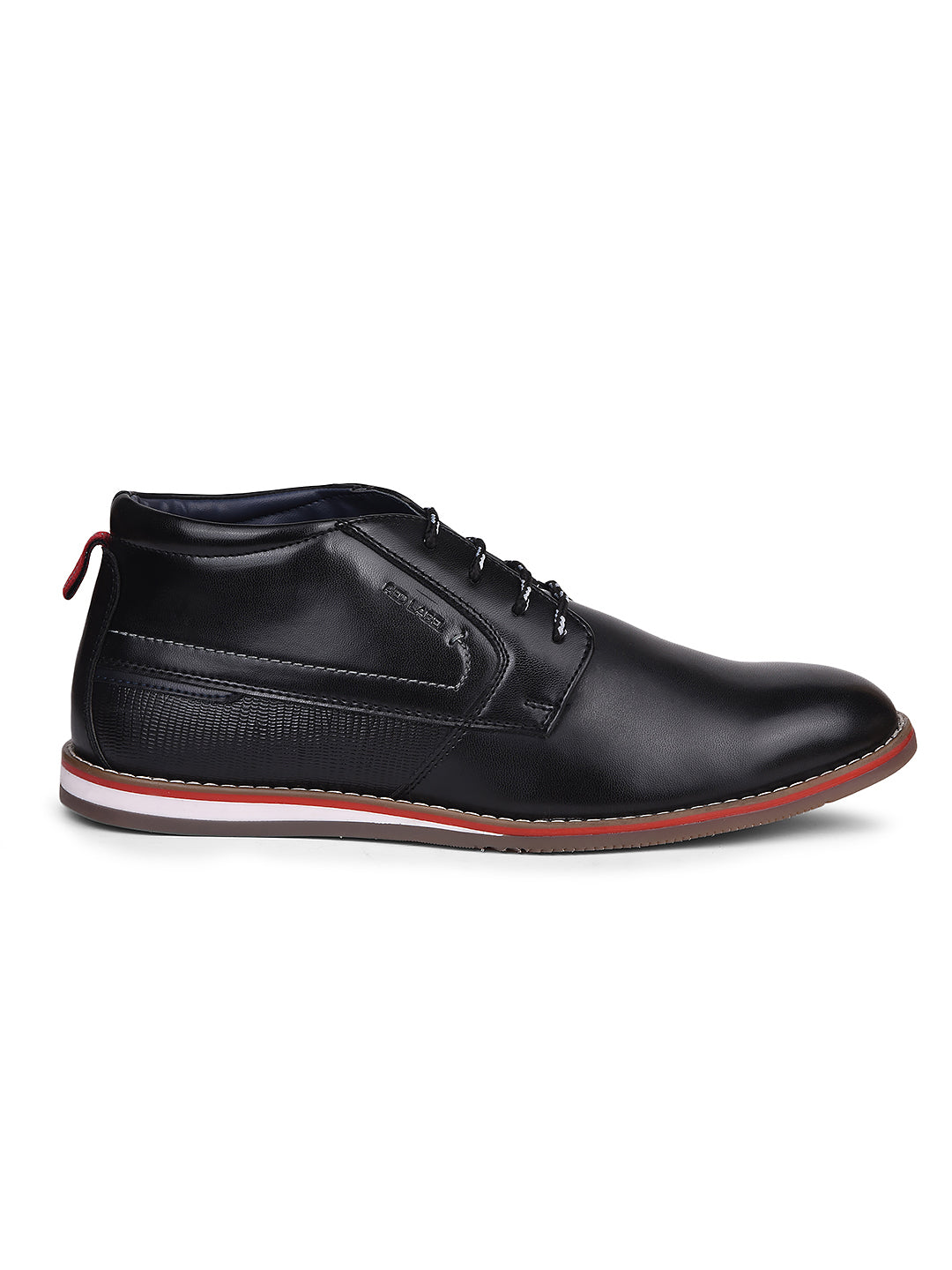 Bata Men Black Casual Ankle Length Lace-up Boots - Black - View 2