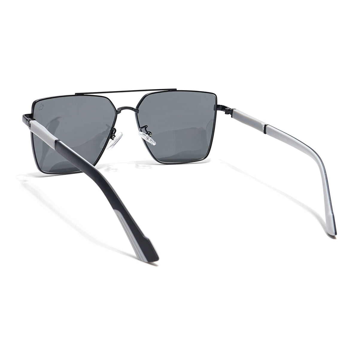 Eyejack Black Square Sunglasses for Men and Women - Style L903 - view 6