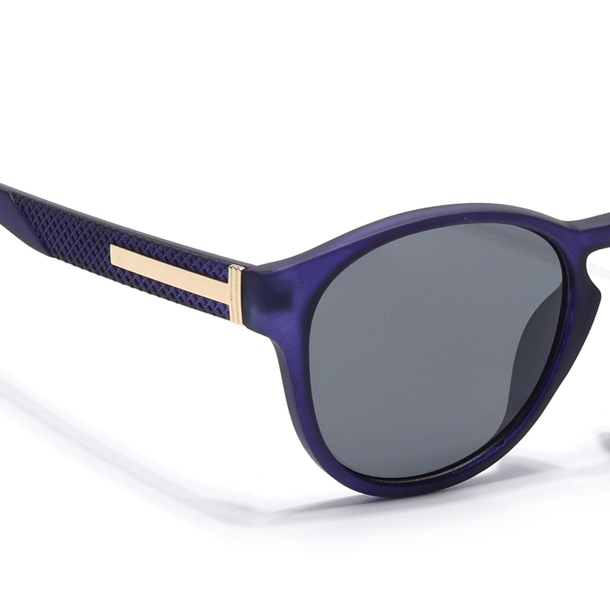 Eyejack Blue Round Sunglasses for Men and Women - Style 1048 - view 5