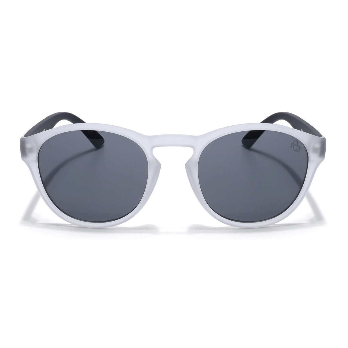 Eyejack Grey Round Sunglasses for Men and Women - view 4