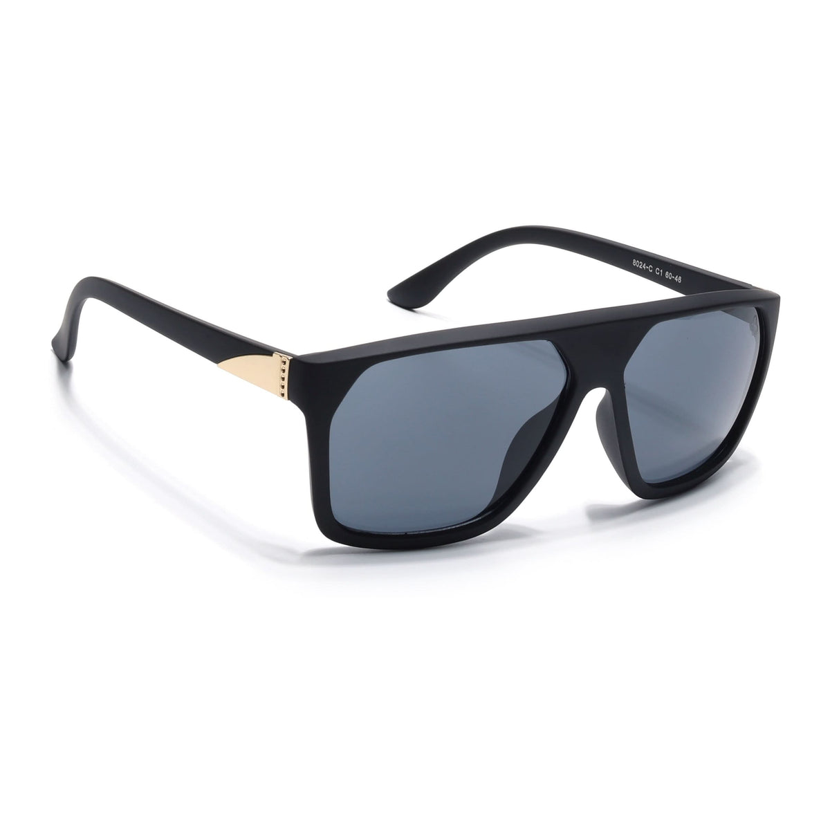Eyejack Black Wayfarer Sunglasses for Men and Women - Style 1050 - view 2