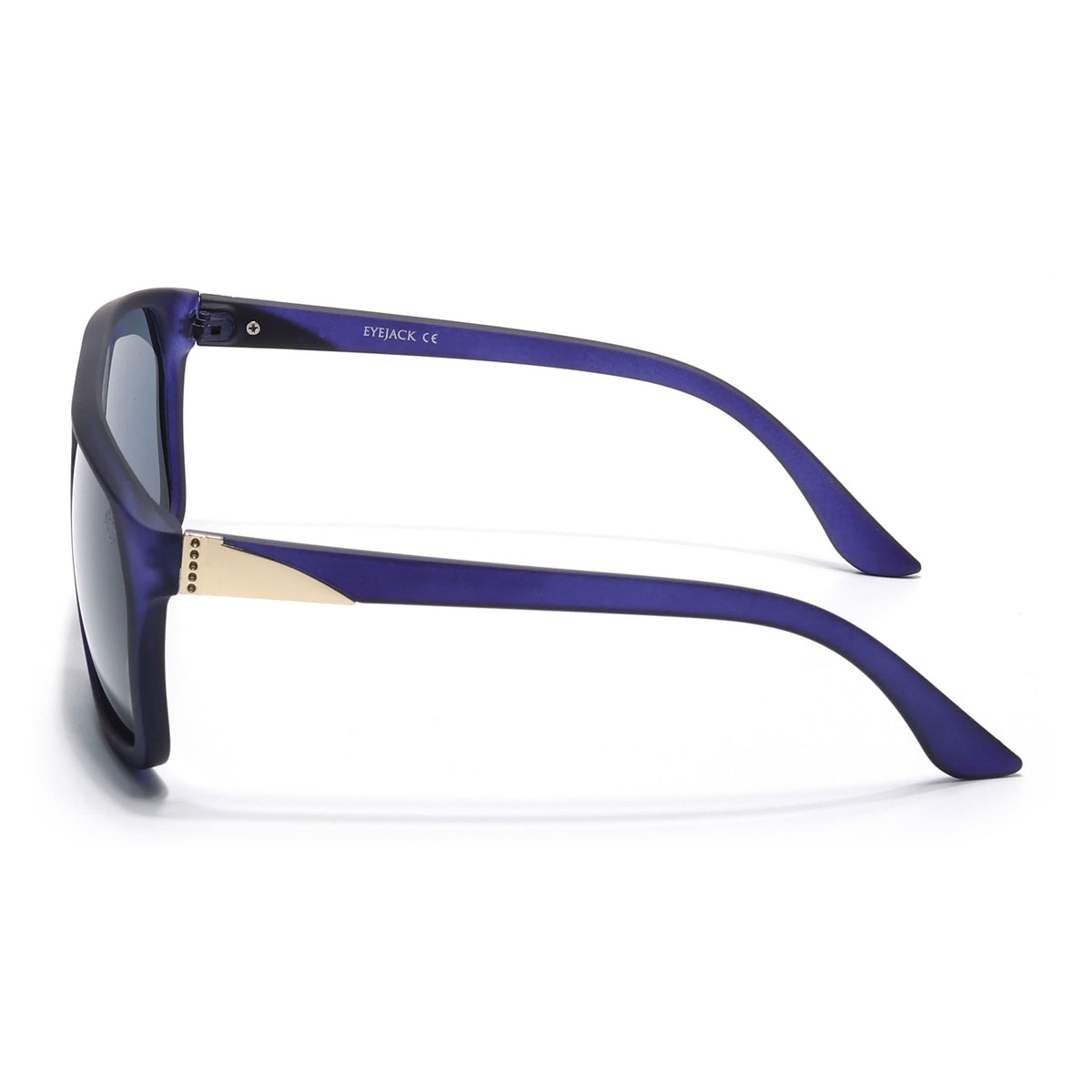 Eyejack Blue Wayfarer Sunglasses for Men and Women - Style 1051 - view 7