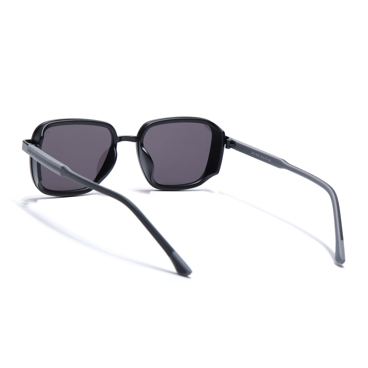 Eyejack Black Square Sunglasses for Men and Women - Style 2128 - view 6