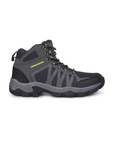 Weinbrenner Men Grey Casual Ankle Length Lace-up Boots - Grey - View 2