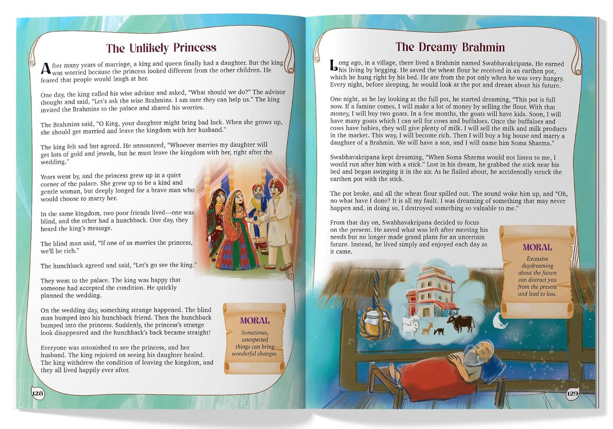 Panchatantra Stories: 101 Classic Animal Fables I Moral Stories, Indian Folklore & Life Lessons