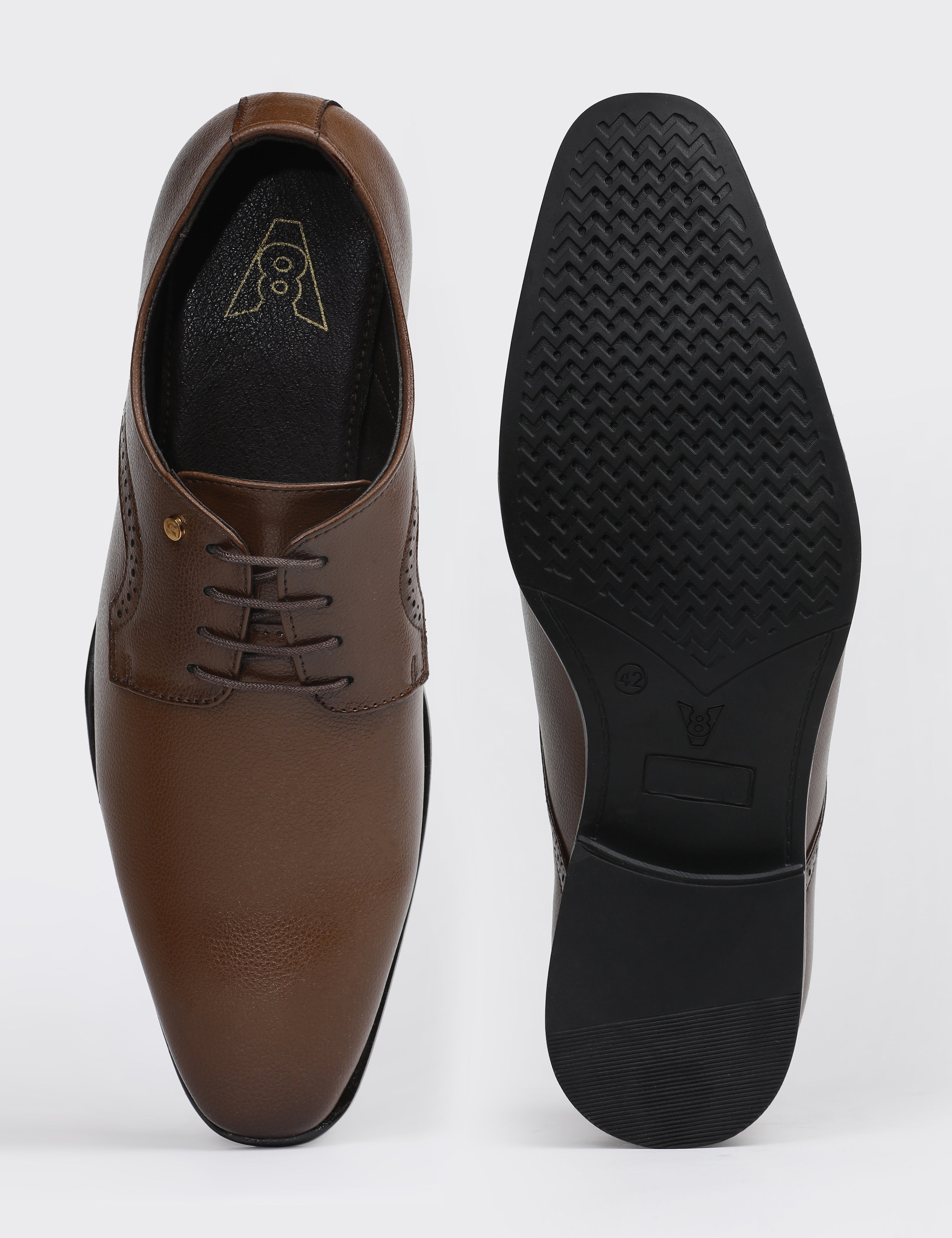 The Tyrion Tan Men Formal Derby V8 By Ruosh