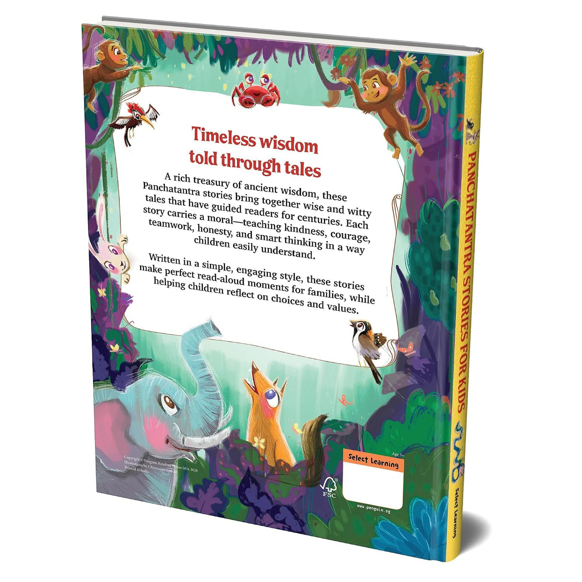 Panchatantra Stories: 101 Classic Animal Fables I Moral Stories, Indian Folklore & Life Lessons