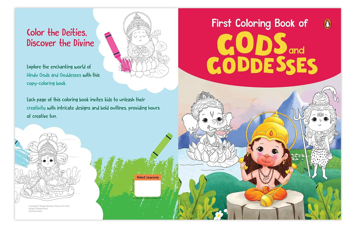 First Colouring Book of Gods and Goddess