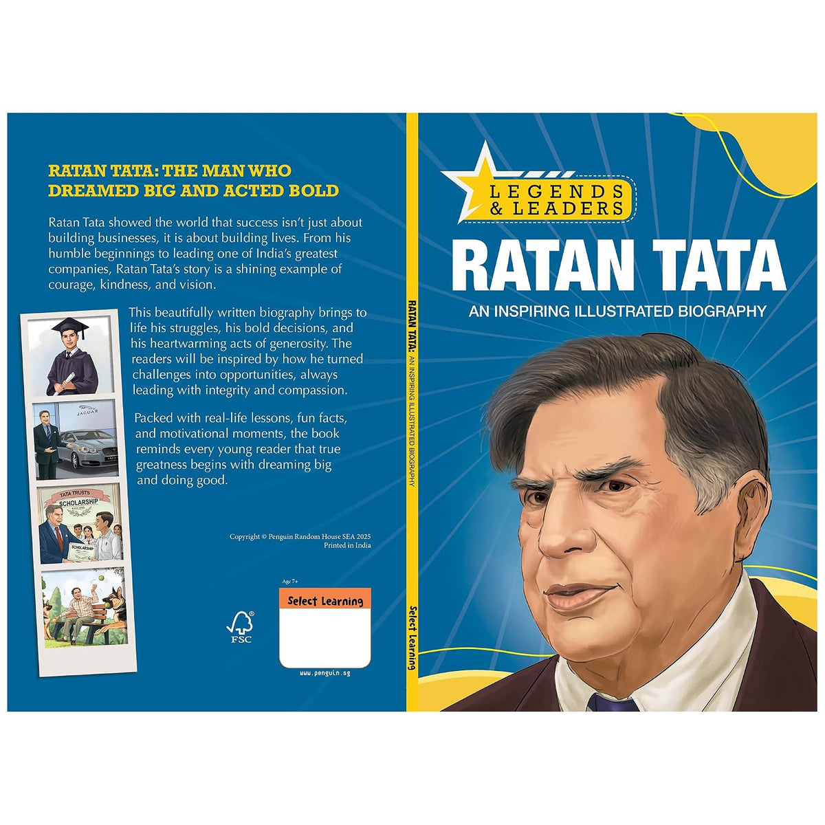 Legends and Leaders: Ratan Tata: Ratan Tata: Inspiring journey of India’s Iconic Entrepreneur