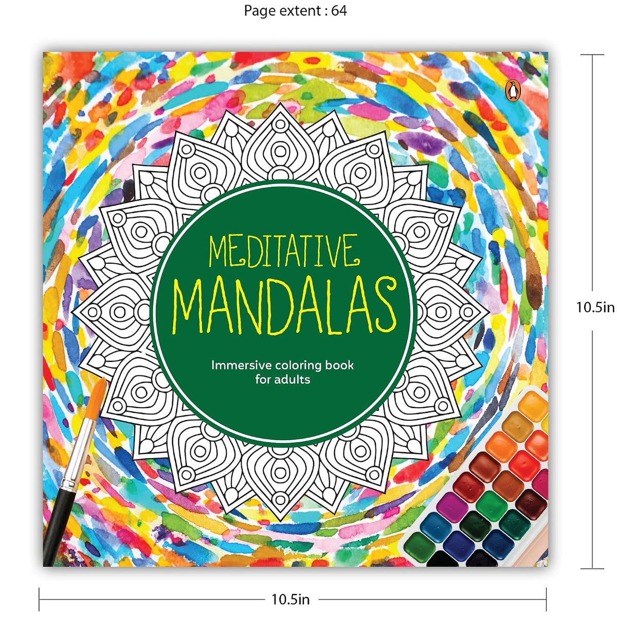 Adult Coloring Books: Meditative Mandala