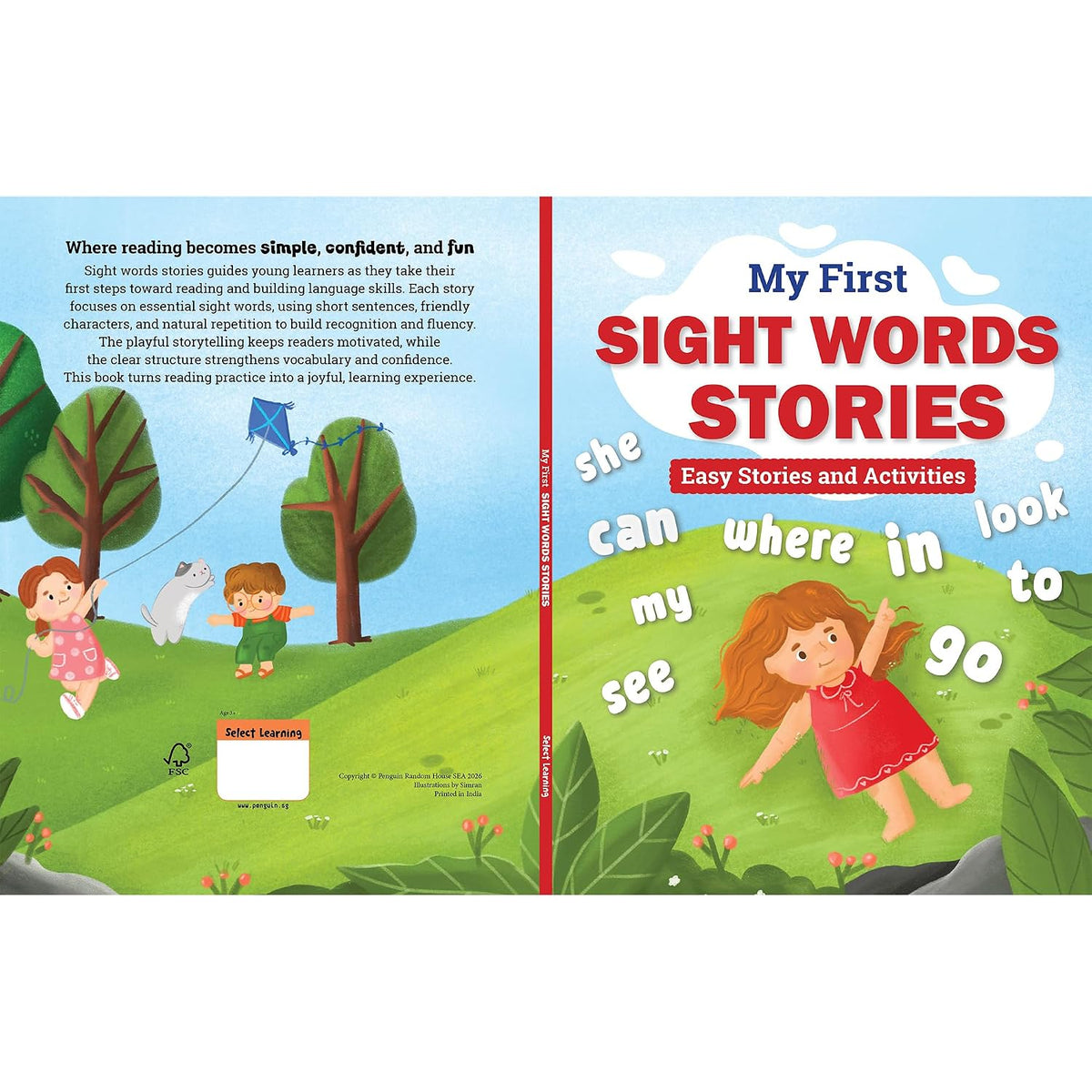 Sight words story books