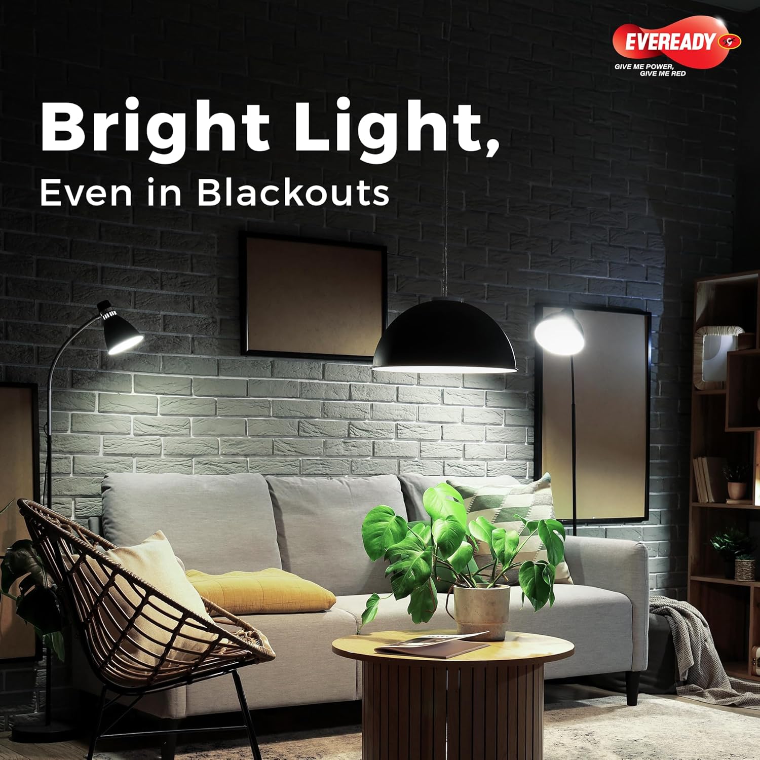 Eveready NEO 12W Emergency LED Bulb – 6500K Cool White, Fast Charging