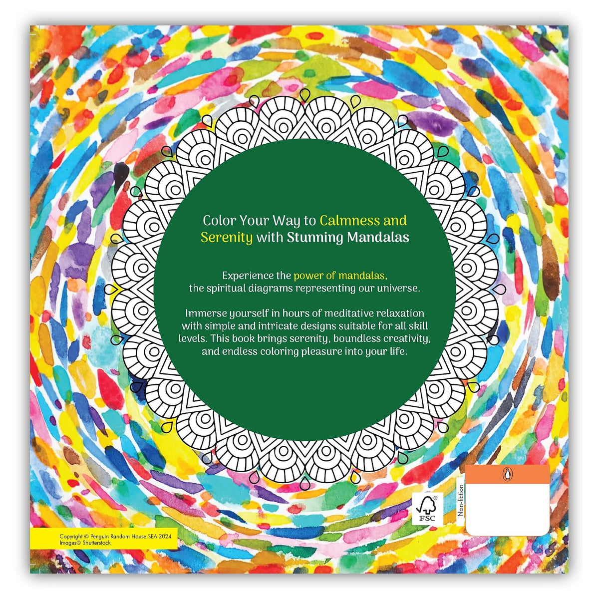 Adult Coloring Books: Meditative Mandala