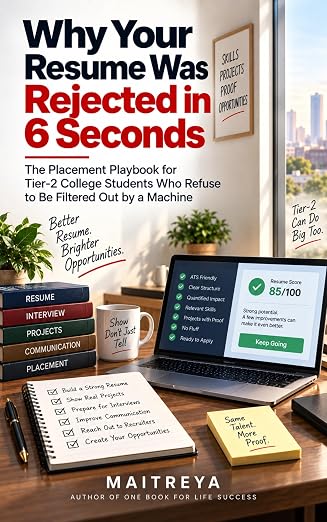 Why Your Resume Was Rejected in 6 Seconds: The Placement Playbook for Tier-2 College Students Who Refuse to Be Filtered Out by a Machine ((Instant eBook)