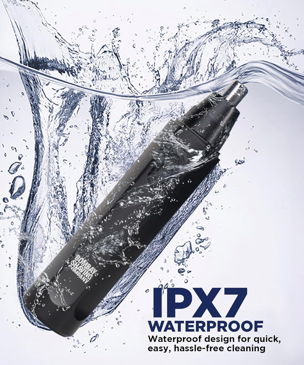 BSC Nose & Ear TrimmerBlades, BNOSE1.0, Battery Operated, Stainless Steel boAt and Portronics