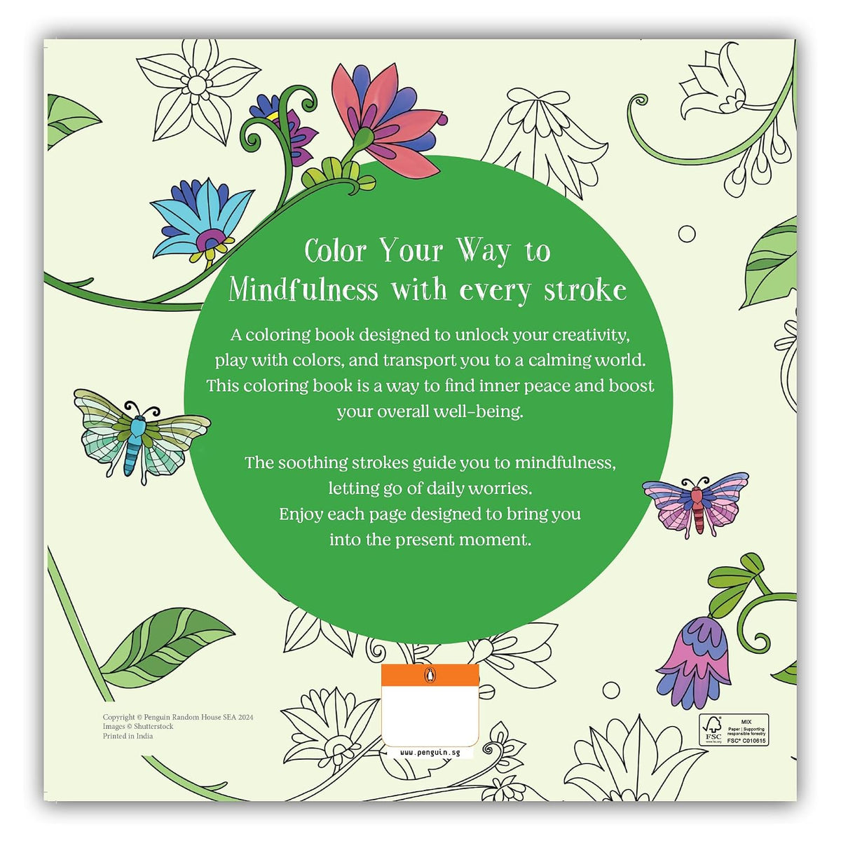 Mindfulness : Adult Coloring Book