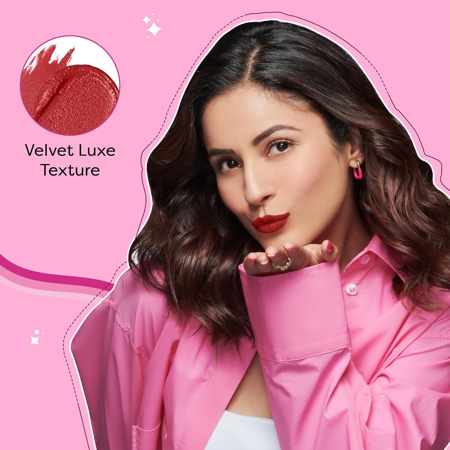 SUGAR SUGAR POP Satin Matte Luxe 08 Carnation 3Gm (349)