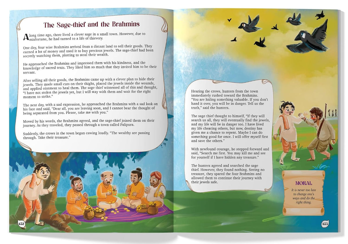 Panchatantra Stories: 101 Classic Animal Fables I Moral Stories, Indian Folklore & Life Lessons