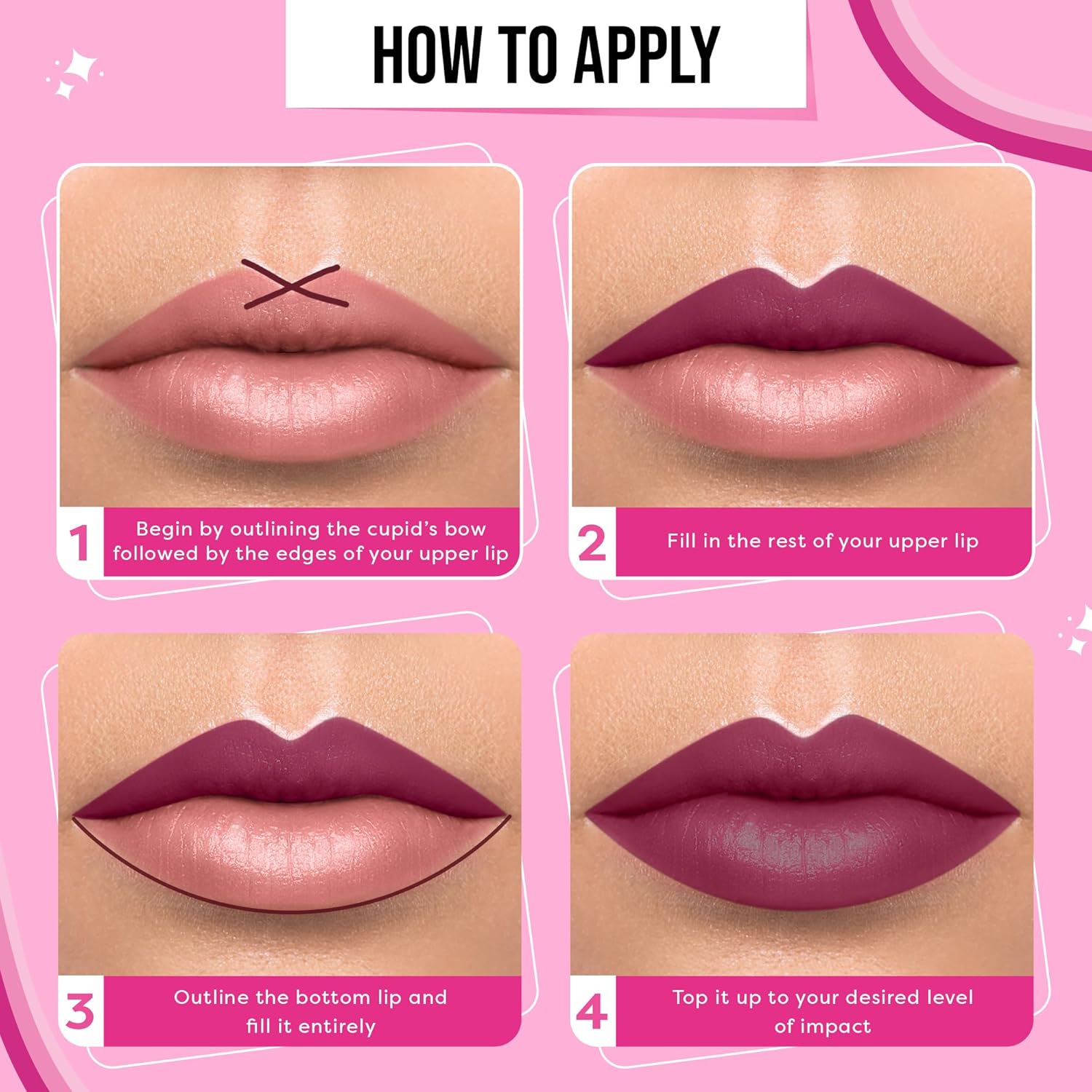 SUGAR SUGAR POP Satin Matte Luxe 10 Rose 3Gm (349)