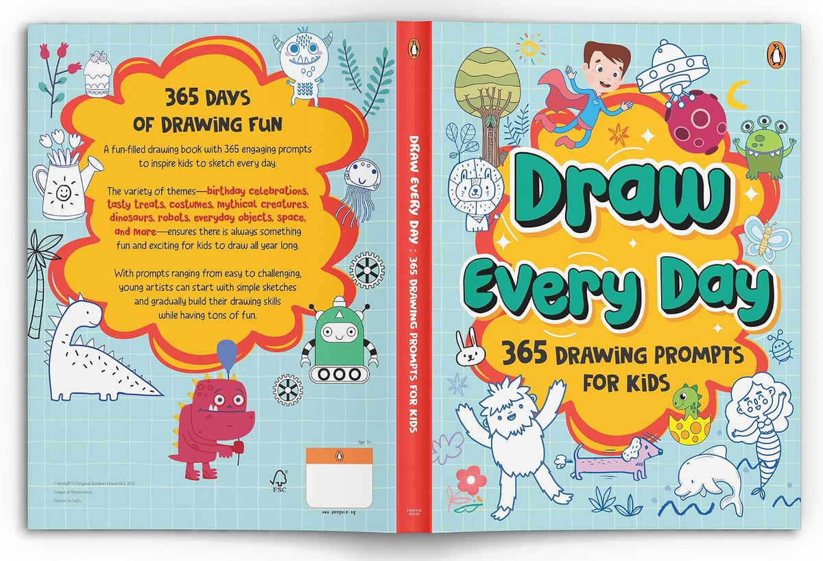 Draw Everyday: Book of Daily Doodles for