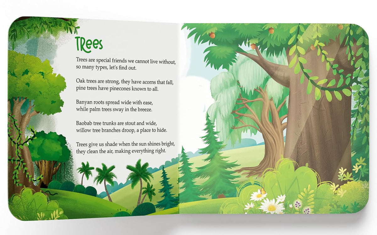 Nature Rhymes: Illustrated Nature Poems for Little
